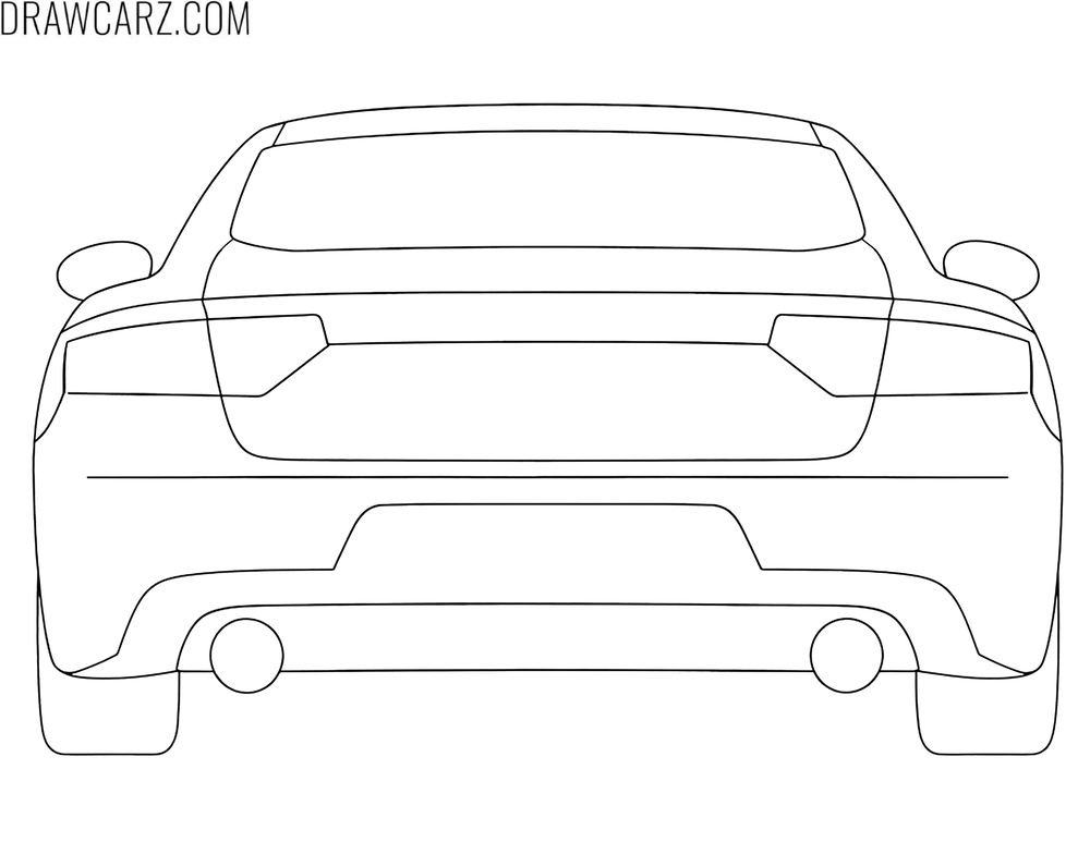 Simple sports car back to color