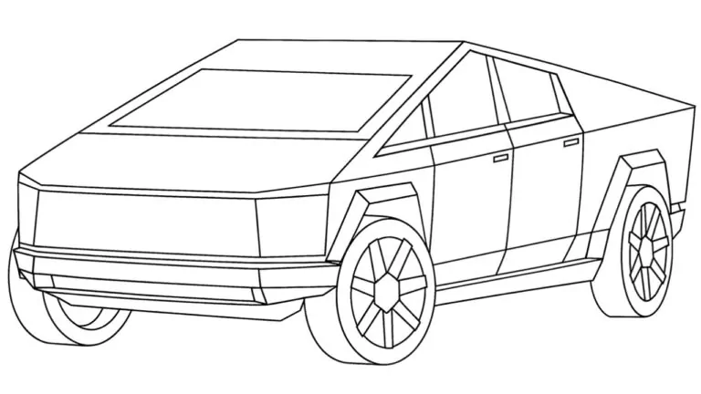 tesla coloring pages featured image