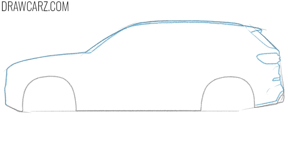 Refine the body contours and rear area