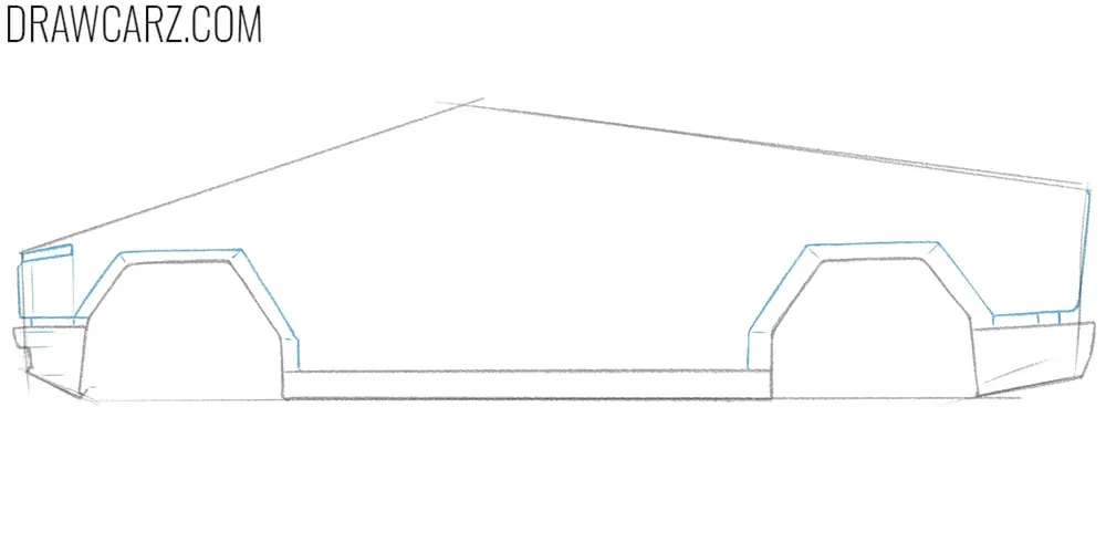 Define the front and rear bumpers