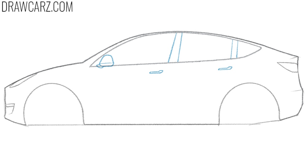 Add the pillars, mirror, and handles