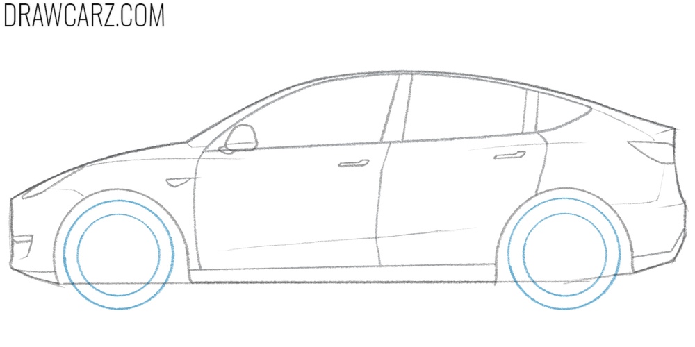 Construct the wheel shapes