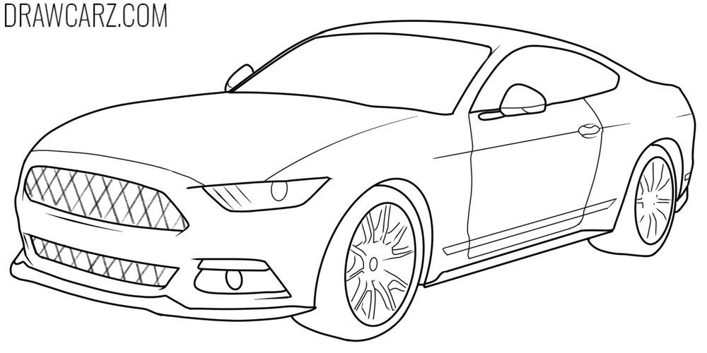 Adding volume to car drawings using correct detailing