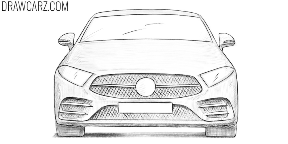 Example of creating volume in a ar drawing using mid tones